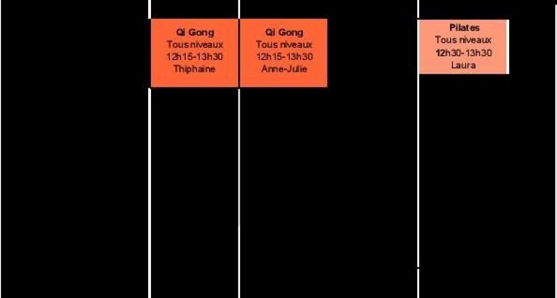 Planning Bien Etre